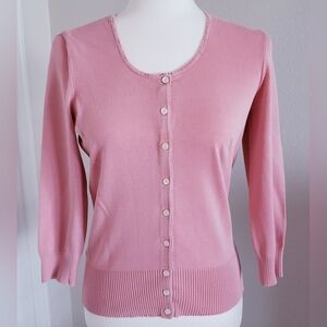 ANN TAYLOR SPRING OR FALL CARDIGAN SWEATER IN SIZE S